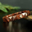 Bracelet Grenat Hessonite naturel perles 10mm x 10mm - Clarté – Confiance – Vitalité - Bijou unique #2