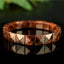 Bracelet Grenat Hessonite naturel perles 10mm x 10mm - Clarté – Confiance – Vitalité - Bijou unique #2