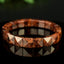 Bracelet Grenat Hessonite naturel perles 10mm x 10mm - Clarté – Confiance – Vitalité - Bijou unique #2