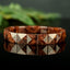 Bracelet Grenat Hessonite naturel perles 10mm x 10mm - Clarté – Confiance – Vitalité - Bijou unique #2