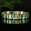 Bracelet Abalone Pāua de Nouvelle Zélande 10mm x 7mm perles naturelles - #1