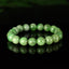 Bracelet Tsavorite Grenat Vert perles 9mm AA - Bijou unique #1 - Confiance en soi - Intuition - Vitalité