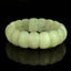Bracelet Jade perles 20mm x 13mm naturelles de Birmanie - Stabilité - Instinct - Longévité - Bijou unique #2