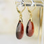 Boucles Oreilles Grenat Hessonite AA – Clarté – Confiance – Vitalité – Bijou Élégant Minimaliste – Gemstone Drop Earrings #42