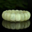 Bracelet Jade perles 20mm x 13mm naturelles de Birmanie - Stabilité - Instinct - Longévité - Bijou unique #2