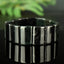 Bracelet Jade foncé perles 23mm x 15mm naturelles AAA Nephrite - Stabilité - Instinct - Longévité #2