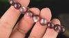 RARE Bracelet Lépidolite Violette perles 10mm rondes AAA avec reflets - Accomplissement - Sécurité - Instinct