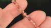 Bracelet Andésine perles rondes facettées 4mm grade AAA
