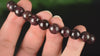 Bracelet Grenat Rouge Almandin du Brésil perles 10mm rondes - Initiation - Stimulation - Eclat