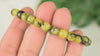 Lizardite Serpentine noble AA Bracelet 8mm perles rondes -  Réconfort - Circulation - Edification