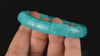 Bracelet Amazonite Glace perles 11mm x 17mm - Stimulation - Communication - Mémoire - Bijou unique #2