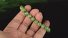 Bracelet Tsavorite Grenat Vert perles 9mm AA - Bijou unique #1 - Confiance en soi - Intuition - Vitalité