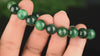 Jade Africain - Verdite - Budstone Bracelet 10mm perles rondes - Maitrise de soi - Harmonie - Régulateur