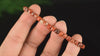 Bracelet Jaspe Bréchique 5mm perles cubiques facettes régulières, Jaspe Brecchia