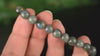Bracelet Spectrolite Labradorite Noire perles rondes 8mm qualité simple - Bracelet Protection aux reflets bleu indigo