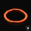 Bracelet Cornaline perles 6mm rondes AAA