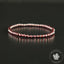 Bracelet Grenat Rouge Almandin du Brésil AAA perles rondes 4mm - Initiation - Stimulation - Eclat