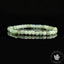 Bracelet Jade de Birmanie perles cubes à facettes 4.5mm AA - Stabilité - Instinct - Longévité