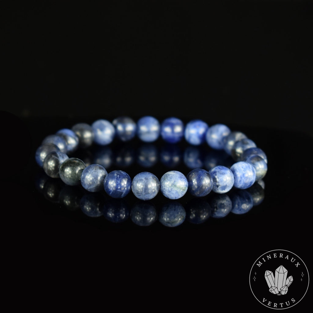 Bracelet Sodalite perles rondes 8mm