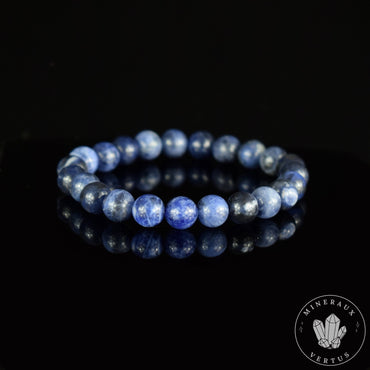 Bracelet Sodalite perles rondes 8mm