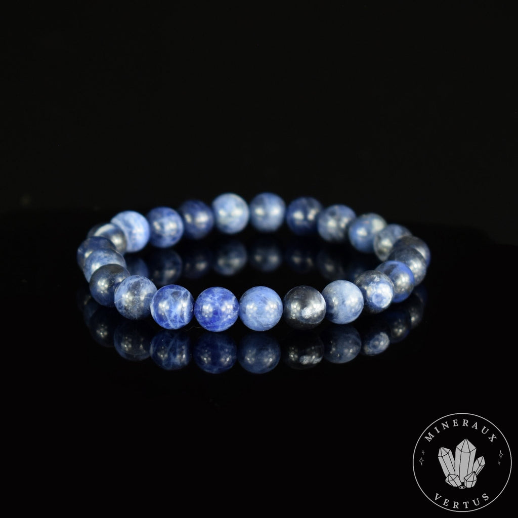 Bracelet Sodalite perles rondes 8mm