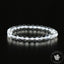Bracelet Cristal de Roche perles 6mm grade AAA