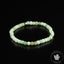 Bracelet Jade de Birmanie perles cubes à facettes 4.5mm AA - Stabilité - Instinct - Longévité