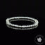 Bracelet Cristal de Roche perles 4mm grade AAA - Bonne humeur - Organisation - Amplification