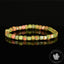 Bracelet Unakite perles carrées facettées 5mm - Equilibre - Libération - Concentration